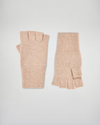 Mezzi Guanti Corti - Beige Chiné - Unisex