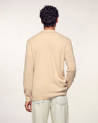 Camisa de manga larga - Beige jaspeado