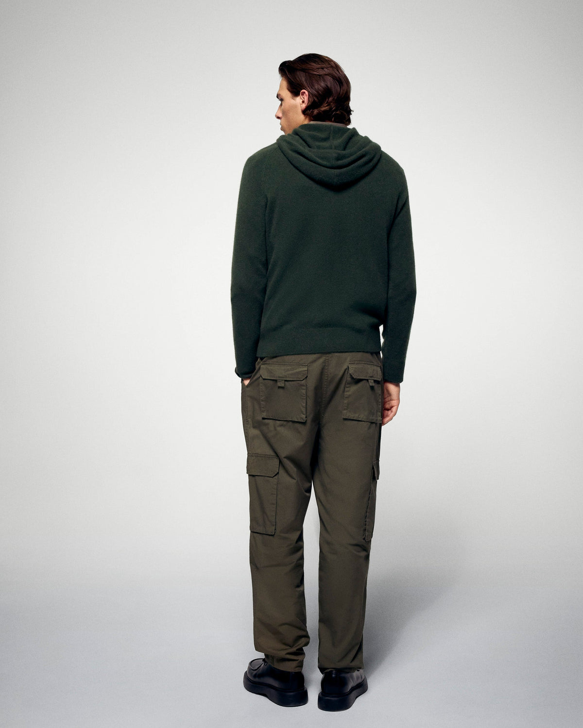 Pull Hoodie - Kaki - Homme