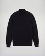 Jersey de cuello camionero - Negro - Hombre