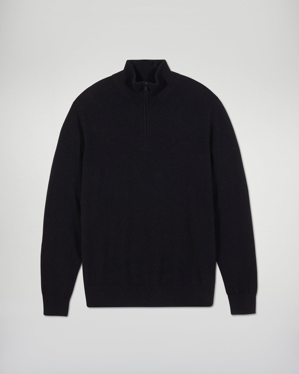 Jersey de cuello camionero - Negro - Hombre