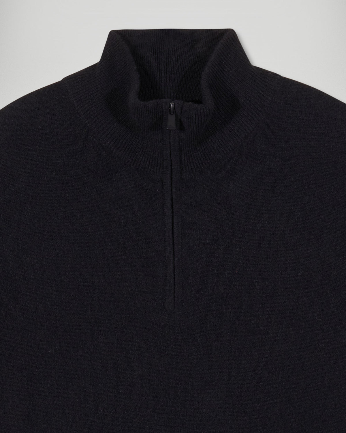 Jersey de cuello camionero - Negro - Hombre