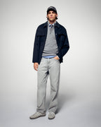 Pull Col Camionneur - Gris Chiné Foncé - Homme