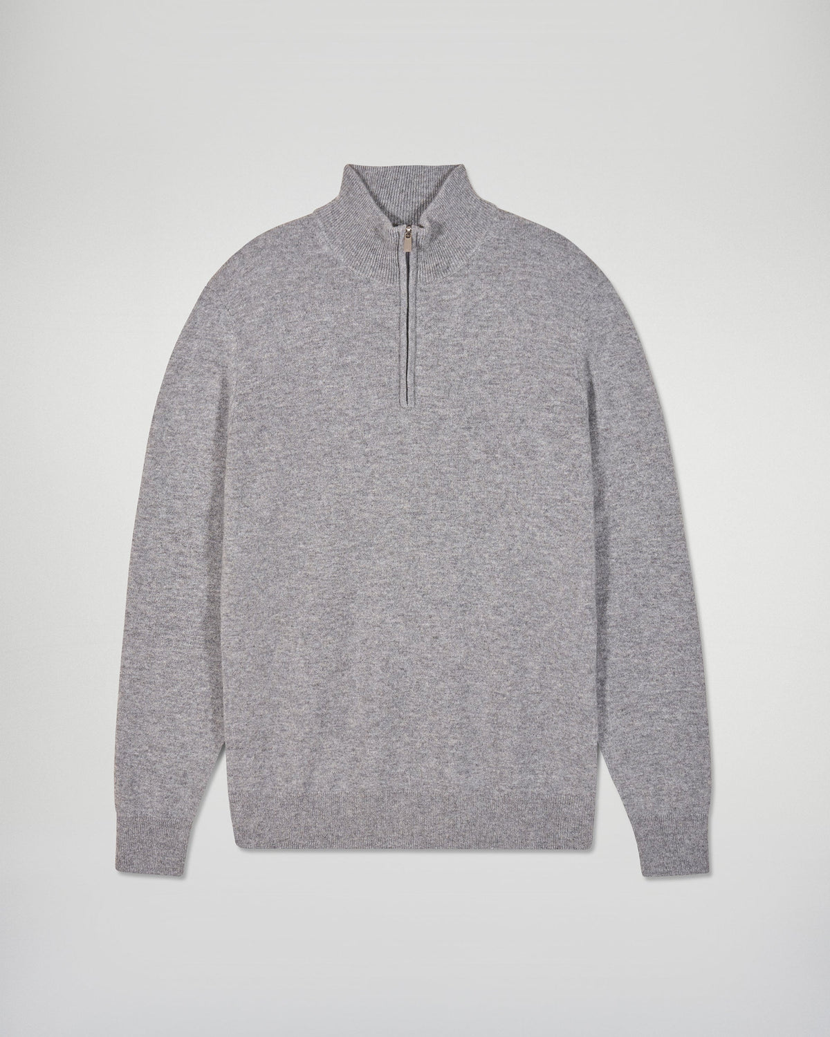 Pull Col Camionneur - Gris Chiné Foncé - Homme