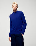High-Neck Jumper - Crown Blue - Men