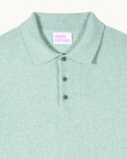 Polo Collar Jumper - Storm Green Mln - Men