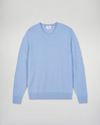 Jersey de Cuello Redondo - Azul Suave - Hombre