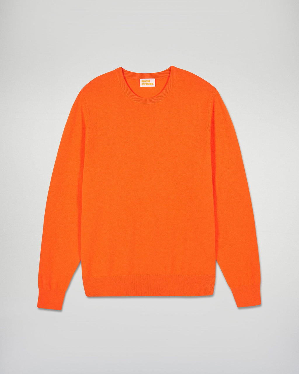 Jersey de cuello redondo - Naranja dorado - Hombre