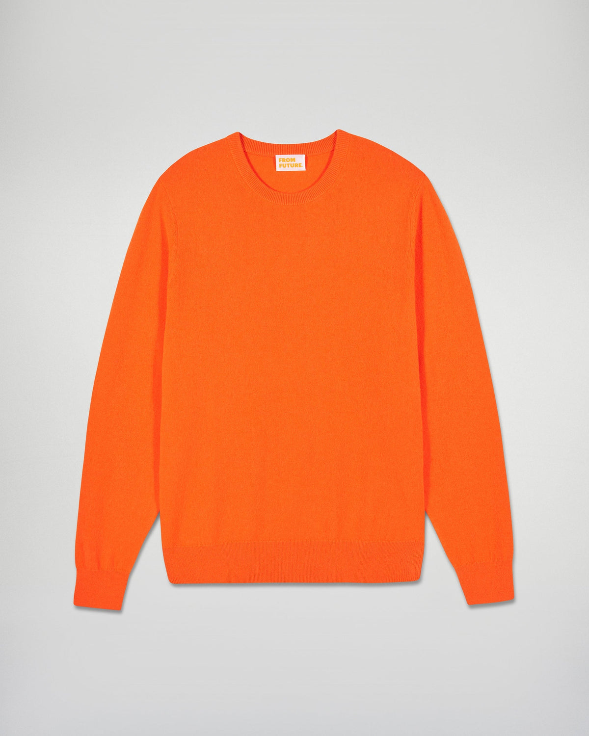 Jersey de cuello redondo - Naranja dorado - Hombre