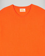 Jersey de cuello redondo - Naranja dorado - Hombre
