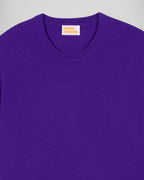 Jersey de cuello redondo - Morado terciopelo - Hombre