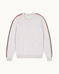 Crew-Neck Jumper - Light Heather Grey - Men