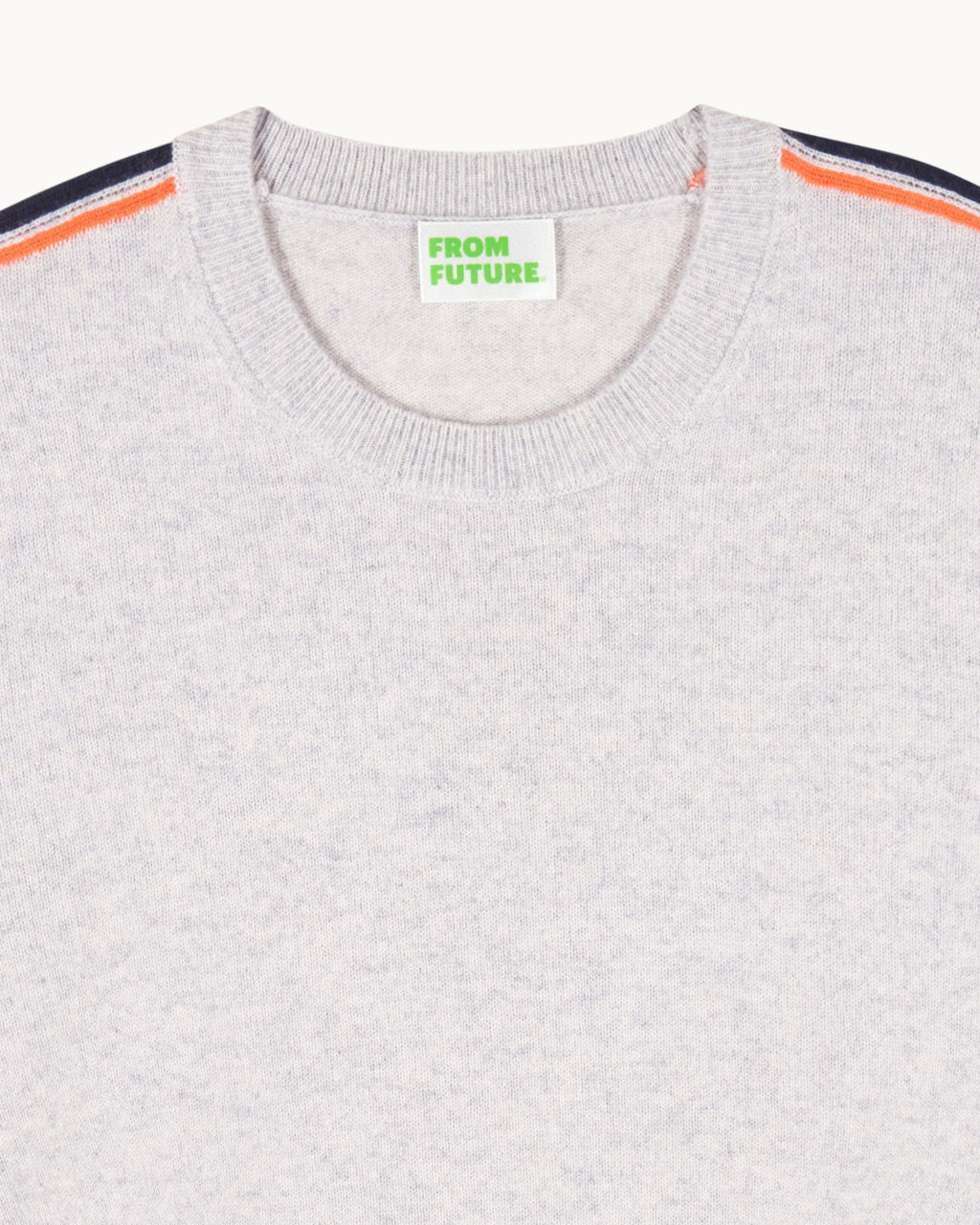 Crew-Neck Jumper - Light Heather Grey - Men