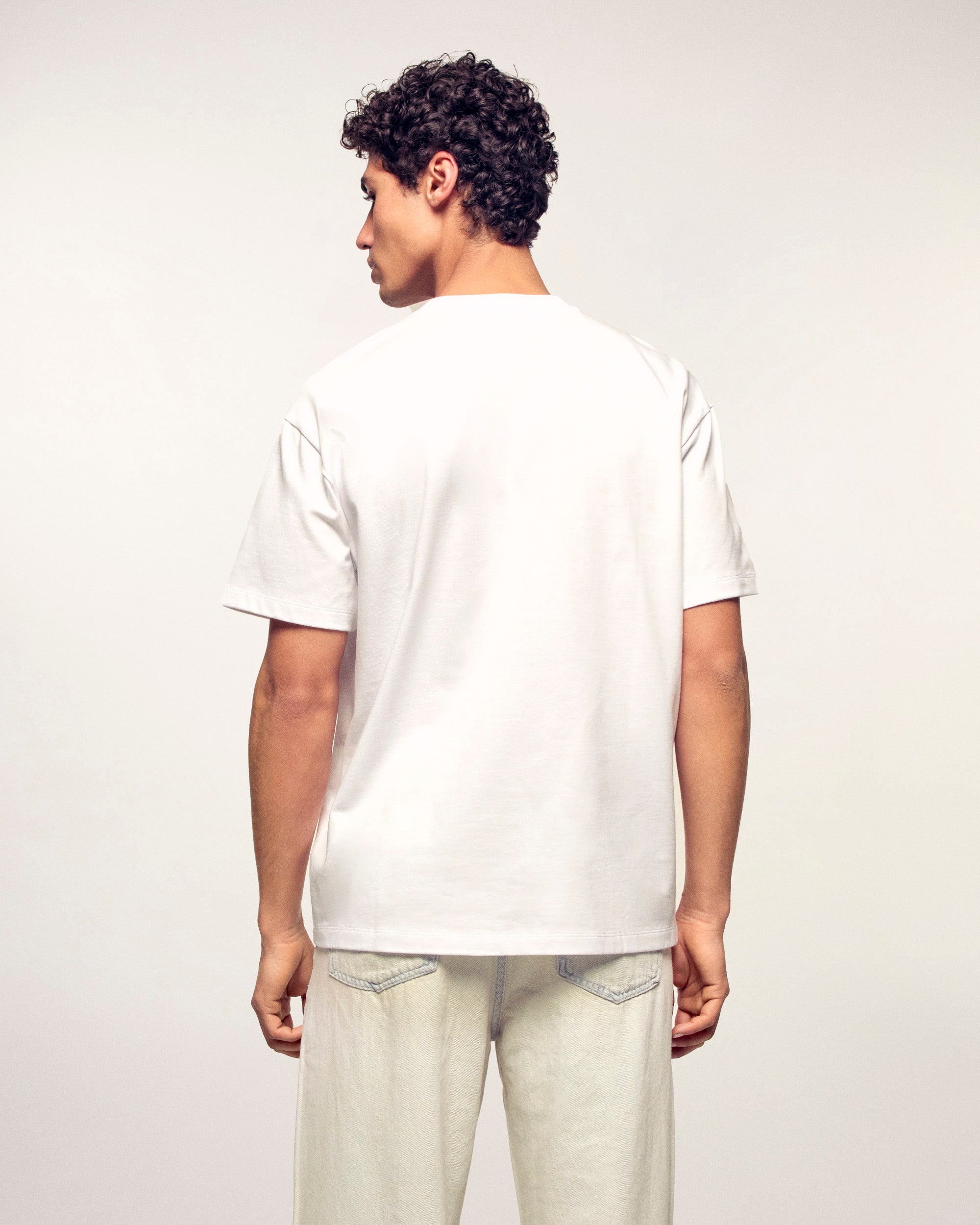 Round Neck T-Shirt With Pocket