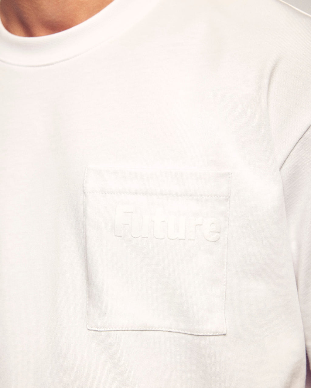 Round Neck T-Shirt With Pocket