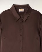 Chemise Manches Longues - Chocolat