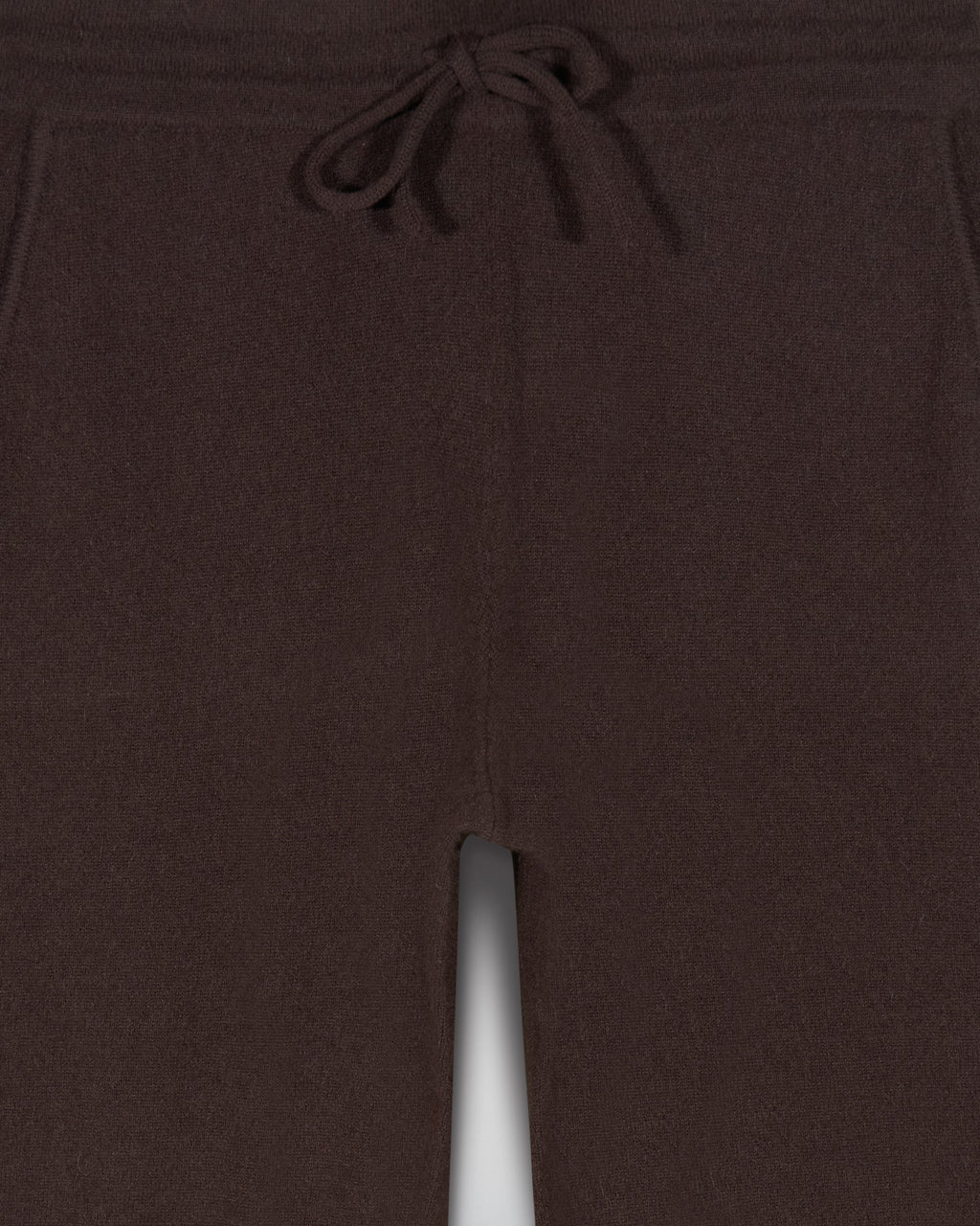 Pantaloni da Jogging a Gamba Diritta - Cioccolato - Donna