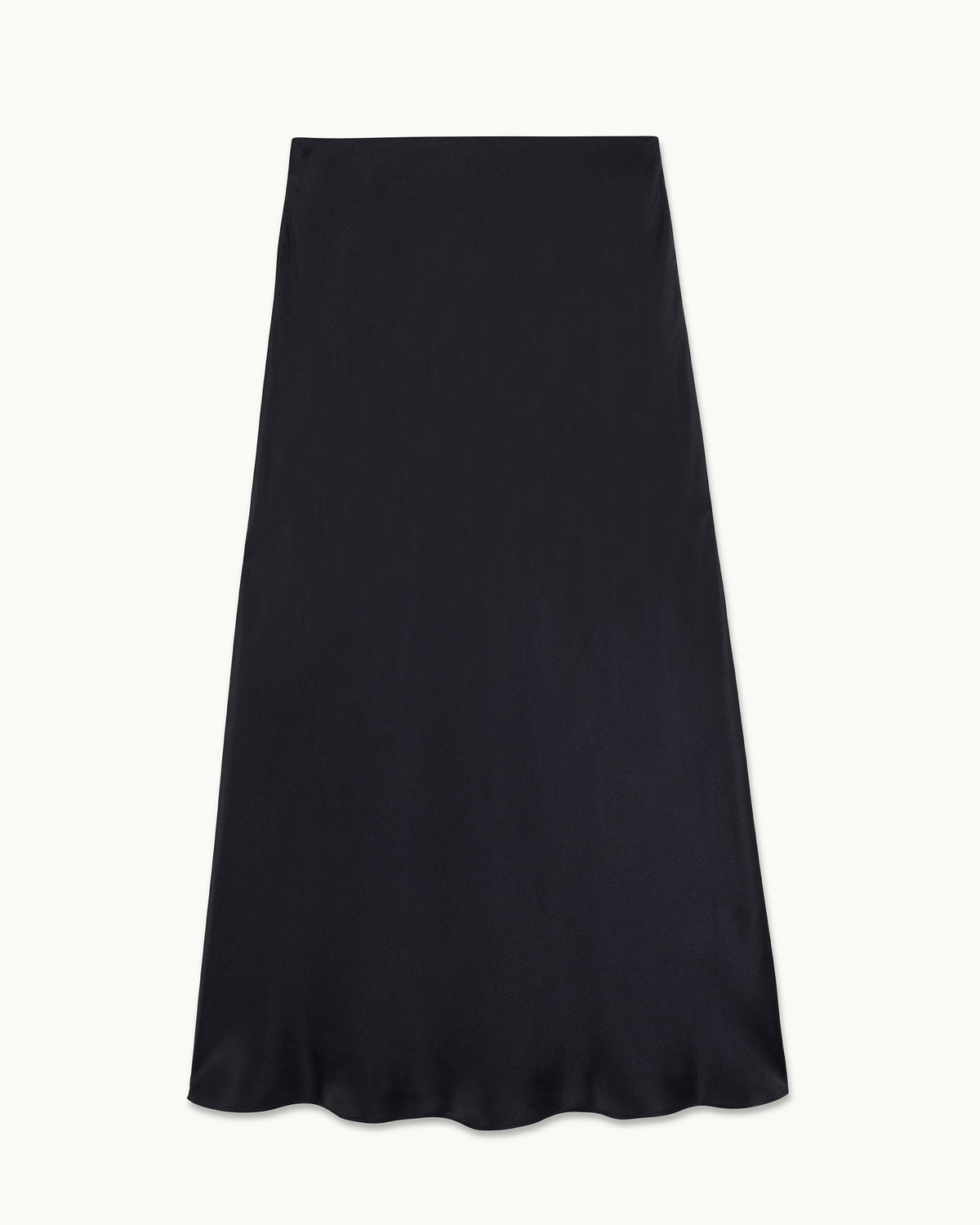 Jupe Mi Longue Gina - Noir - Femme