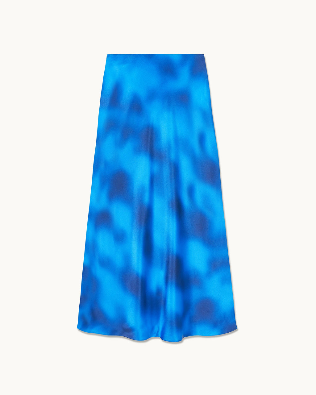 Jupe Mi Longue Vicky - Fuzzy Blue - Femme