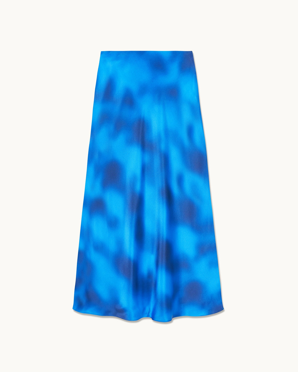 Jupe Mi Longue Vicky - Fuzzy Blue - Femme