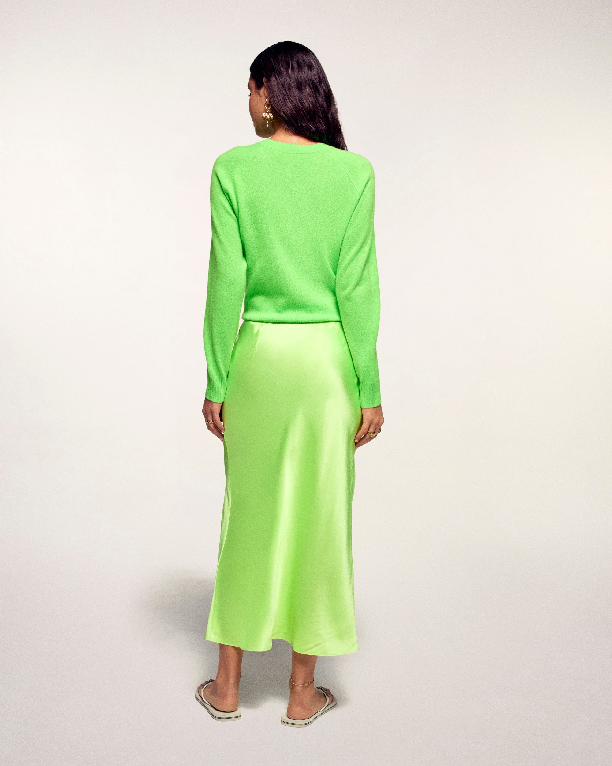Falda midi