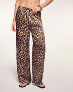 Pantalon Large Leopard
