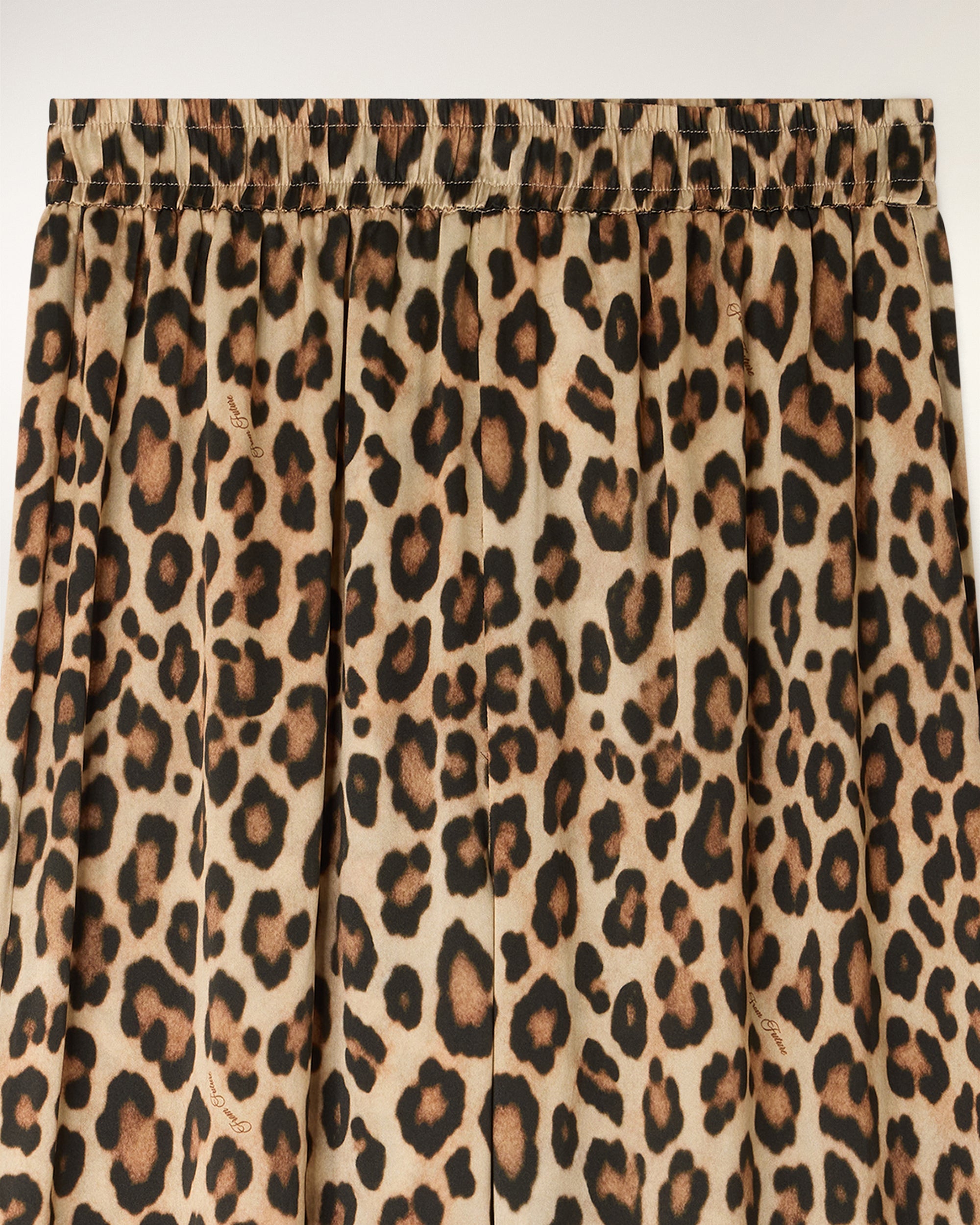 Pantalon Large Leopard