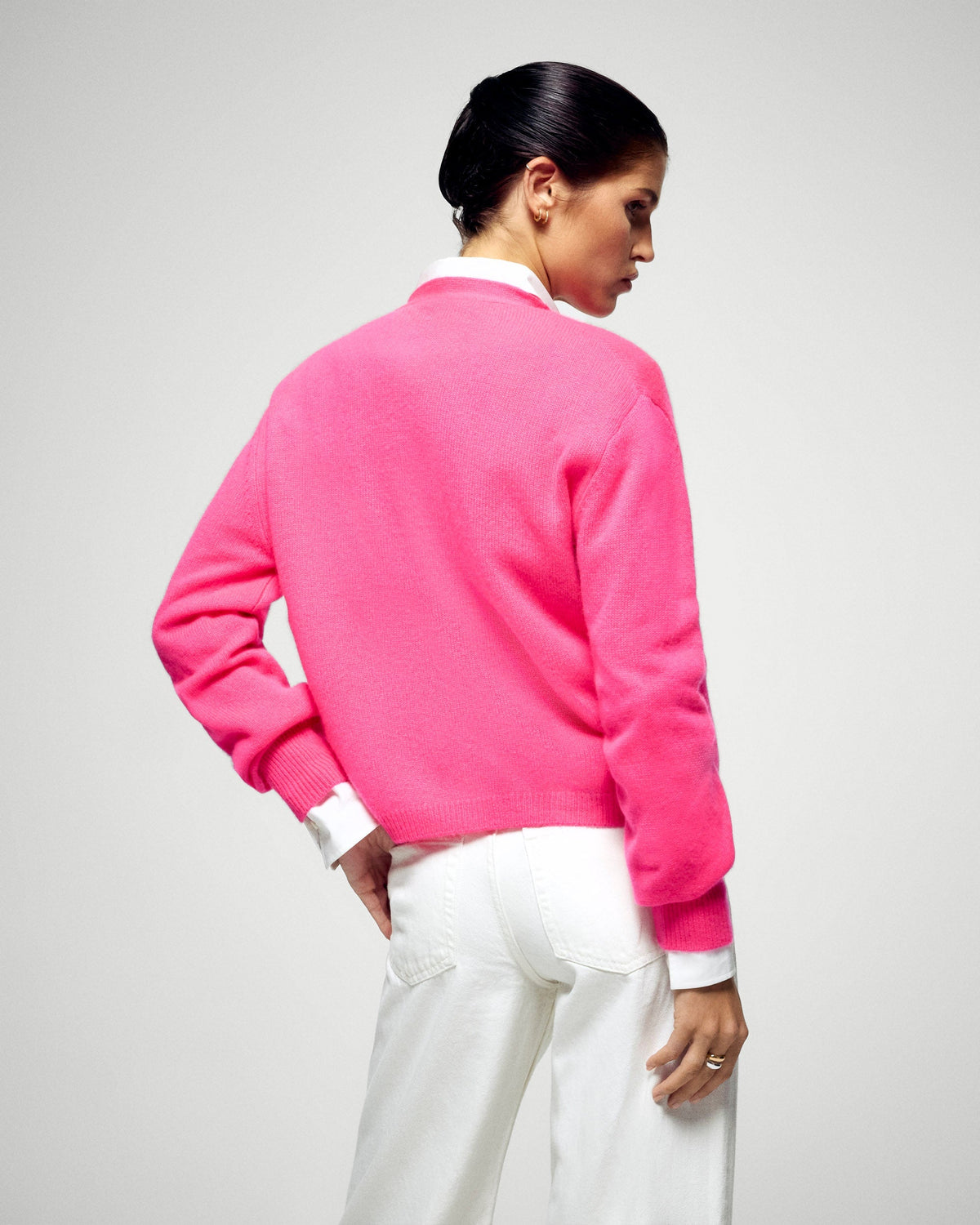 Cardigan - Solar Pink - Donna