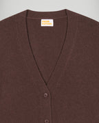 Pull Cardigan - Chocolat - Femme