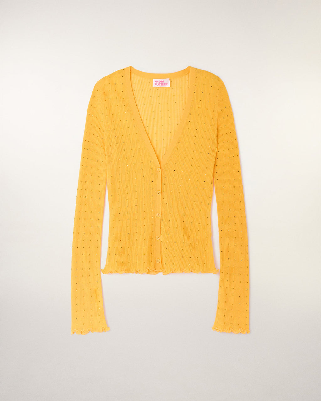 Rhinestone Cardigan Sweater