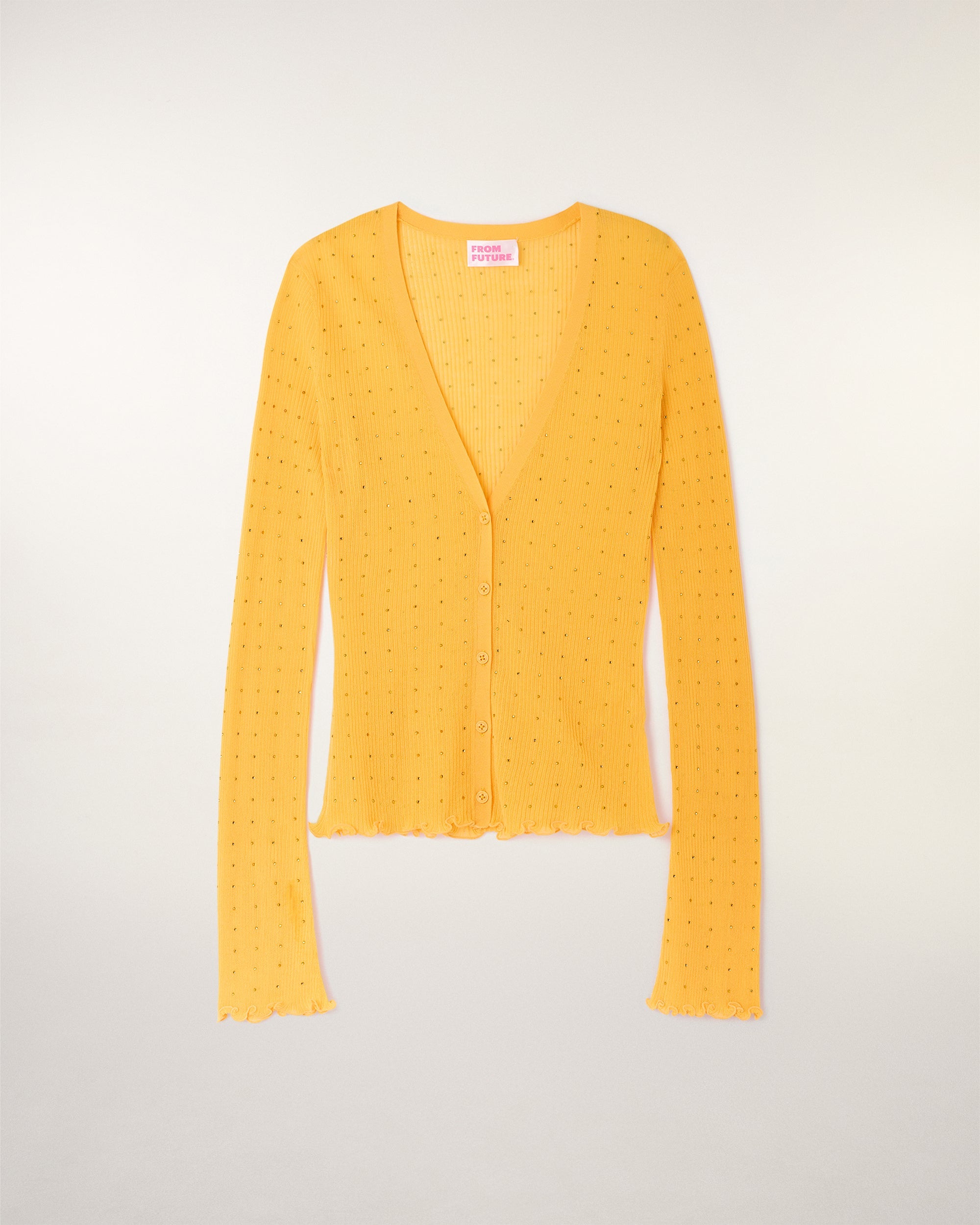 Rhinestone Cardigan Sweater