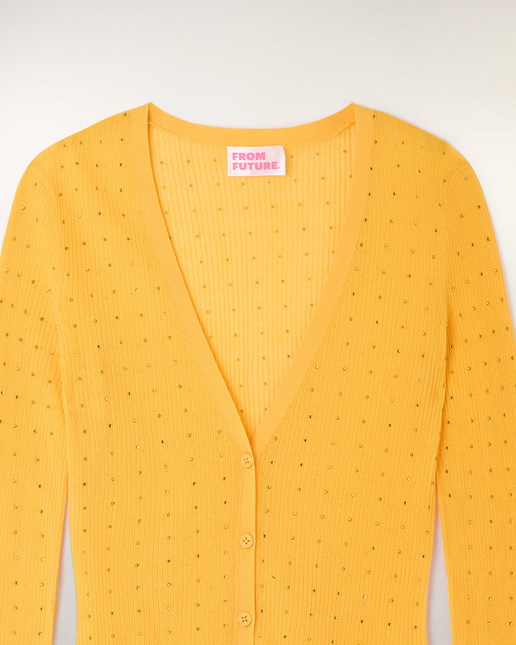 Rhinestone Cardigan Sweater
