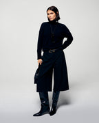 Maglione Collo Alto - Nero - Donna