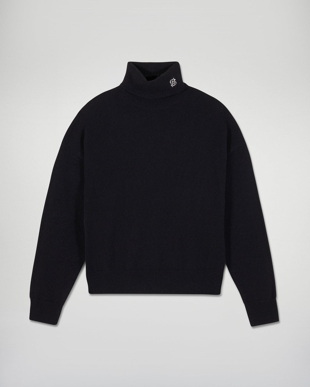 Maglione Collo Alto - Nero - Donna