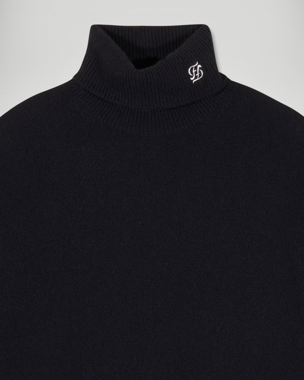 Maglione Collo Alto - Nero - Donna