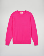 Pull Col Rond - Solar Pink - Femme