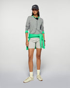 Pull Col Rond Bicolore - Gris Chiné Foncé - Femme