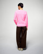 V-Neck Jumper - Fantasy Pink - Women
