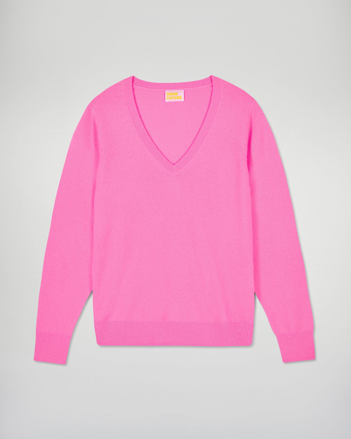 V-Neck Jumper - Fantasy Pink - Women