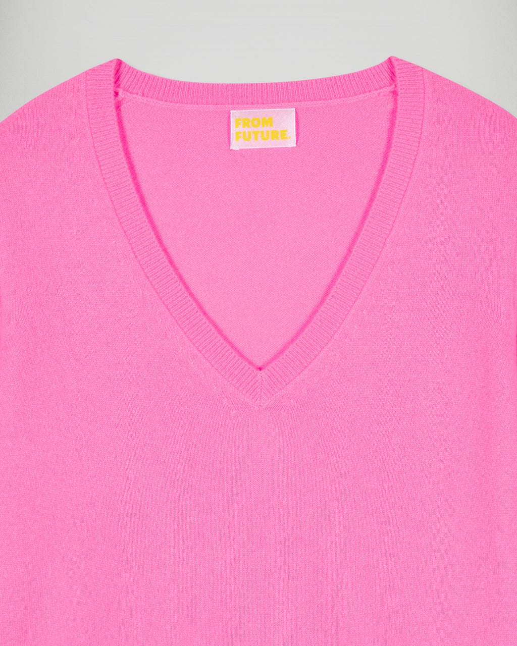 V-Neck Jumper - Fantasy Pink - Women