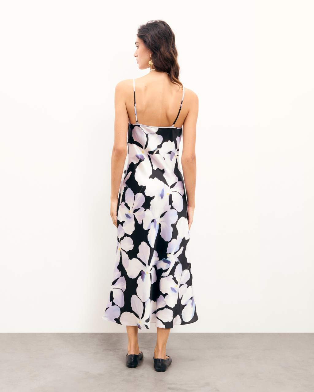 Abito Lungo con Spalline Gisele - Black Orchid - Donna