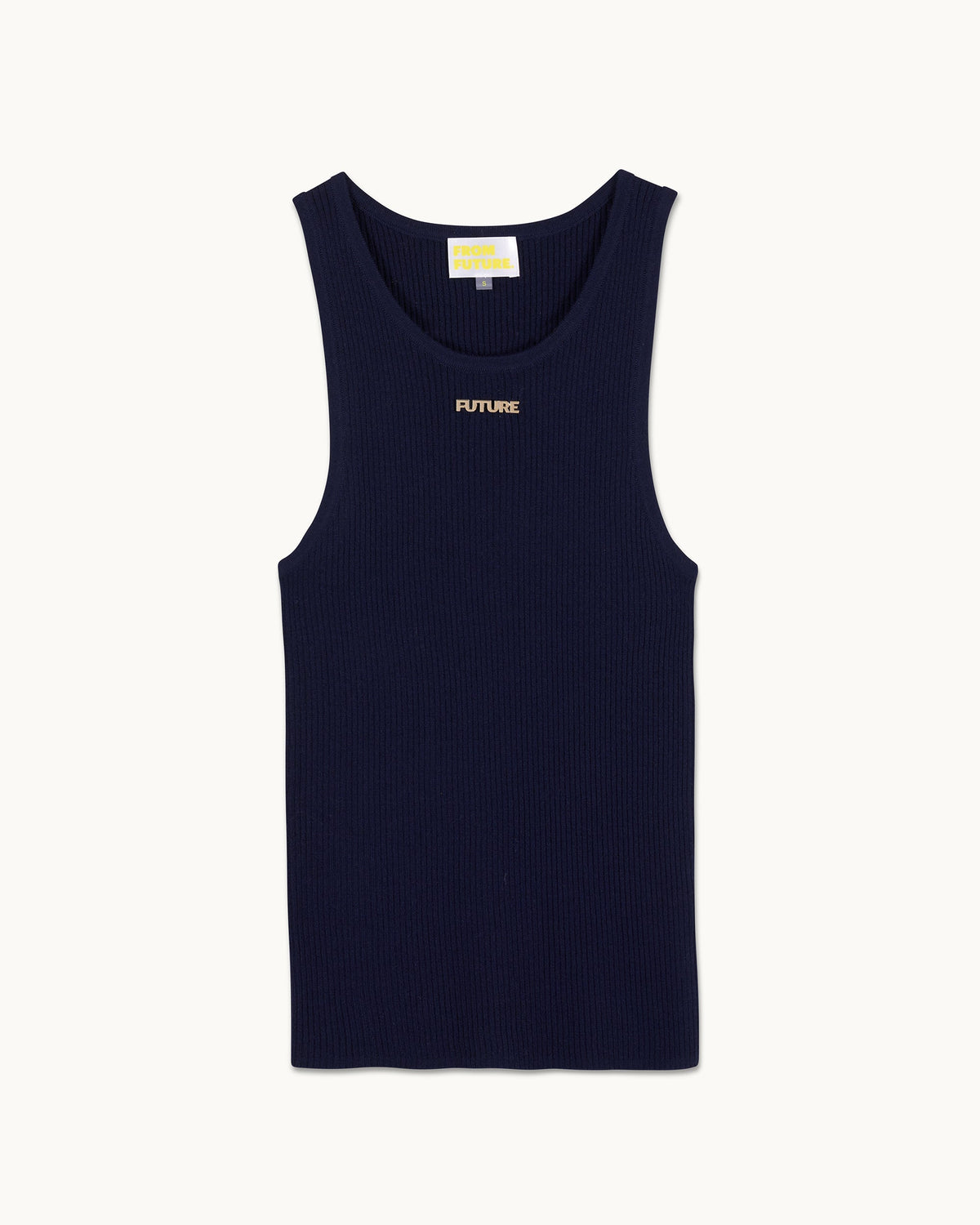 Top de tirantes con joya Future - Navy - Mujer