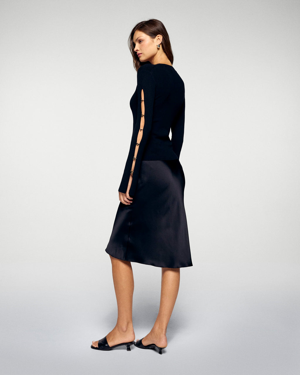 Top Manches Longues - Noir - Femme