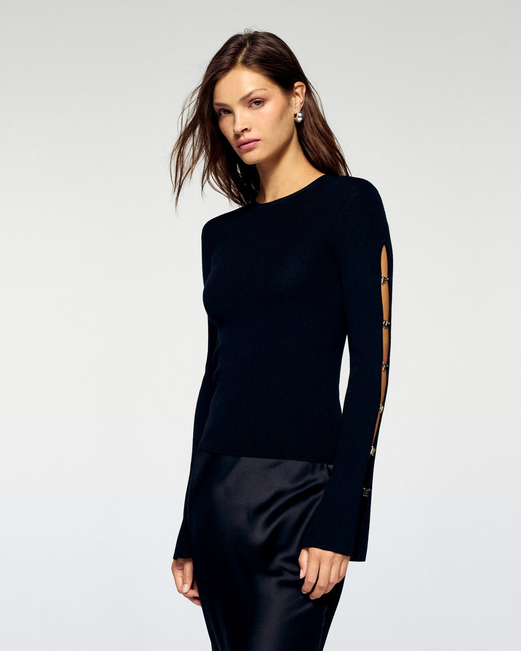 Top Manches Longues - Noir - Femme