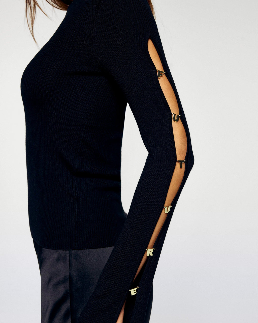 Top Manches Longues - Noir - Femme