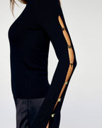 Top Manches Longues - Noir - Femme