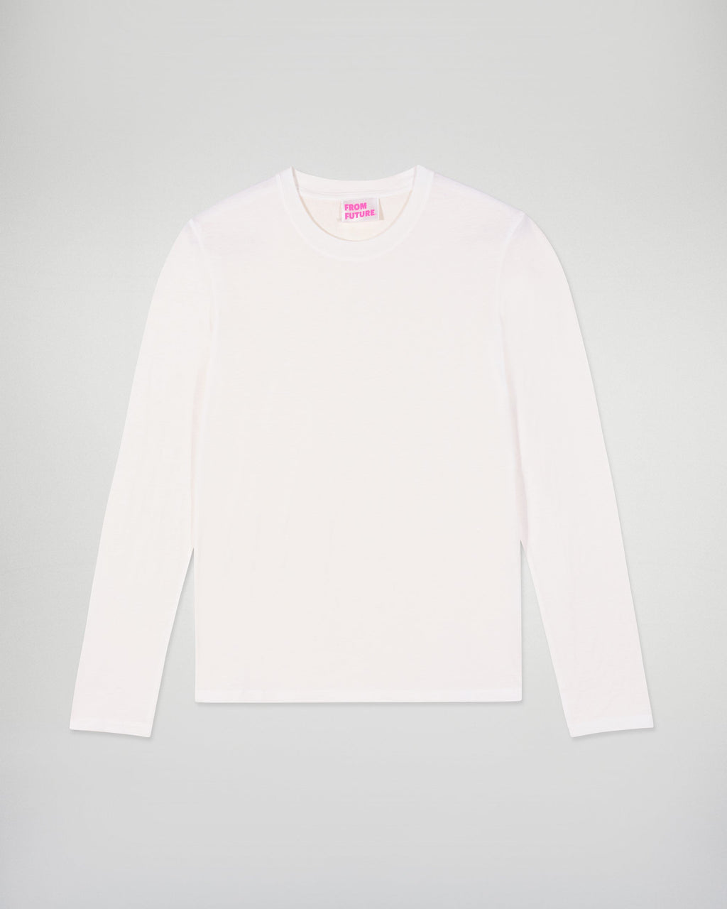 T-Shirt Col Rond Manches Longues - Femme