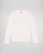 T-Shirt Col Rond Manches Longues - Femme