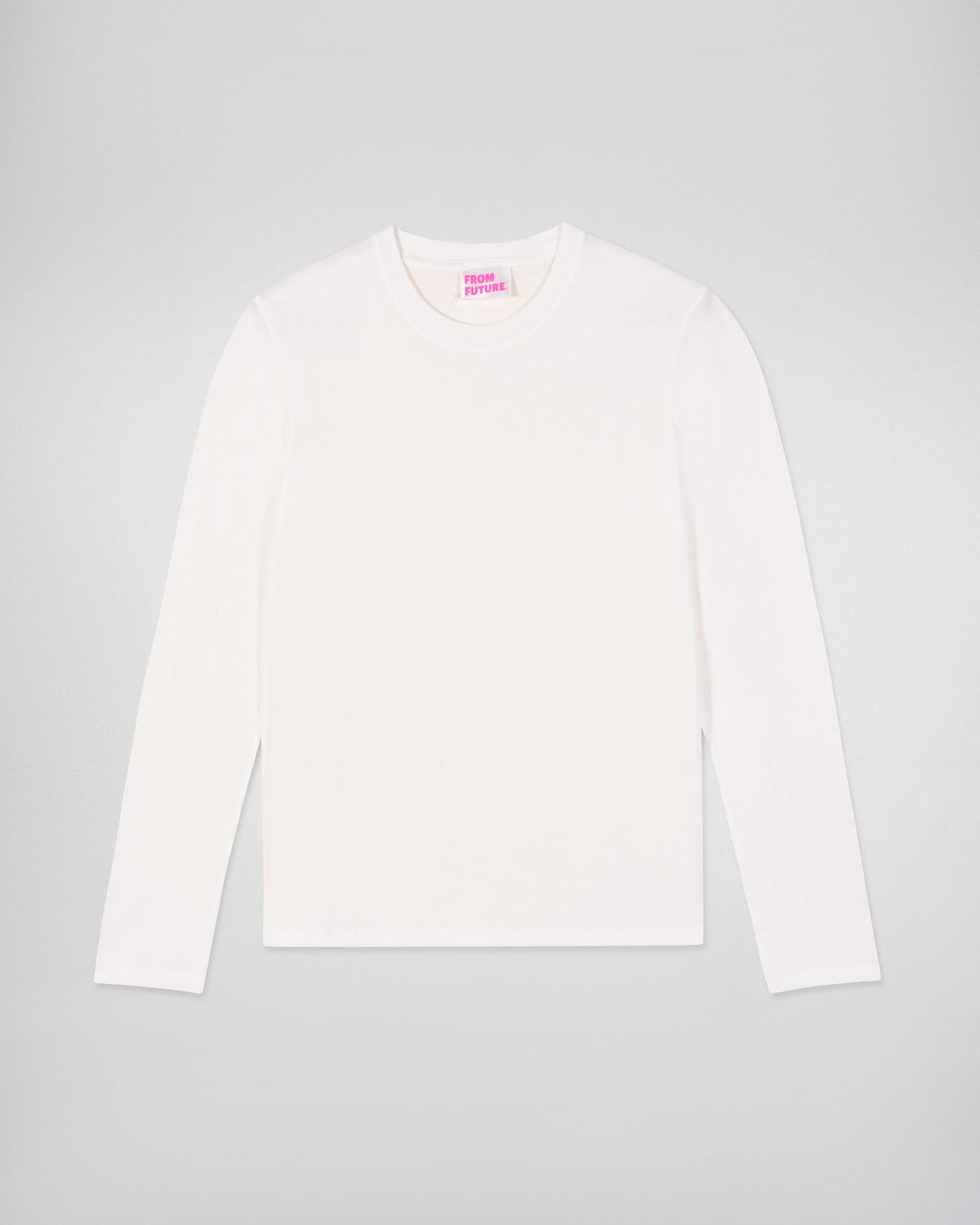 T-Shirt Col Rond Manches Longues - Femme