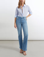 Pernille Flare Jeans - Denim B-450 - Women